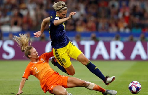 Women footballers